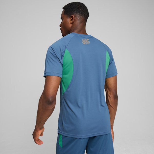 Neymar JR "BNA" Men's Football Jersey, Blue Horizon-Pelé Yellow, extralarge-IND